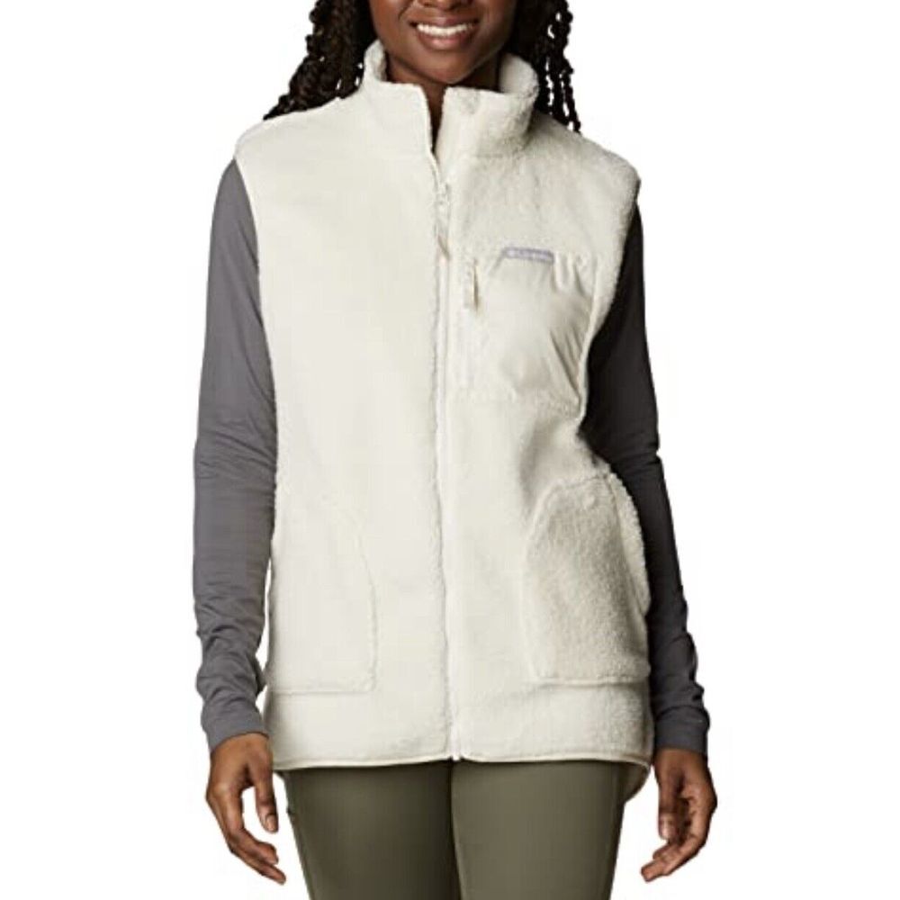 Columbia Women's Holly Hideaway Vest - Chalk‎ Small New